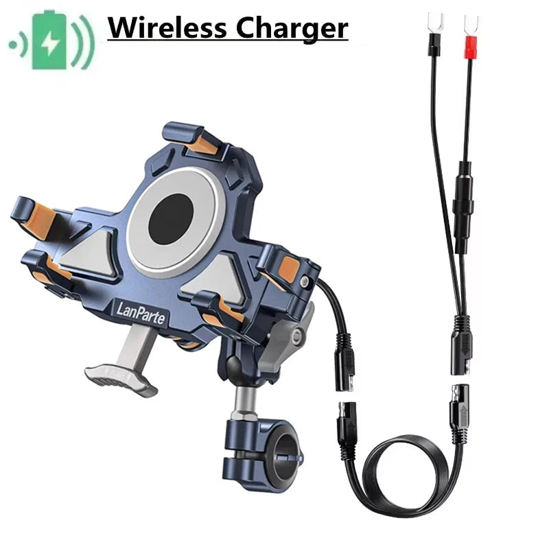 WonderNest Metal Shockproof Motorcycle Phone Holder Mount