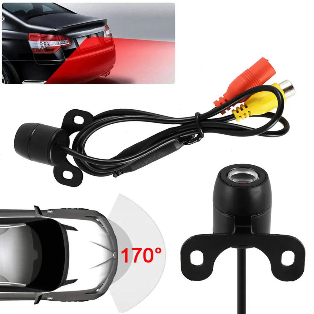 Car high-definition camera, - large-angle waterproof - CMOS car rear/front/side view reversing camera, rear pull-out camera