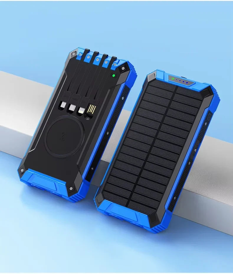 WonderNest Solar Power Bank 20000mAh Outdoor Waterproof