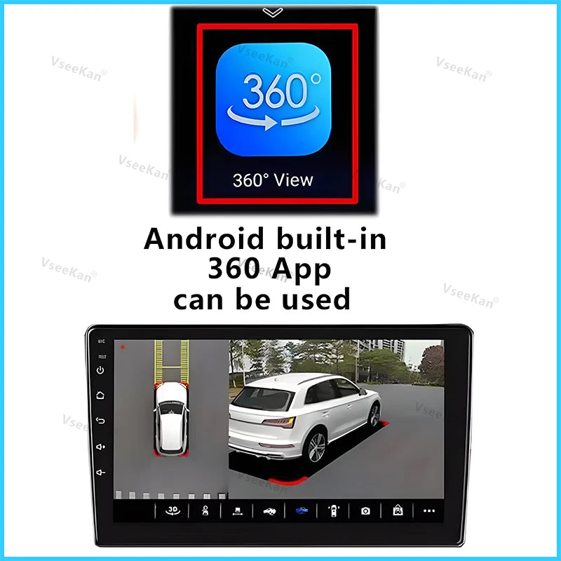 360 camera for - car Front - and rear left