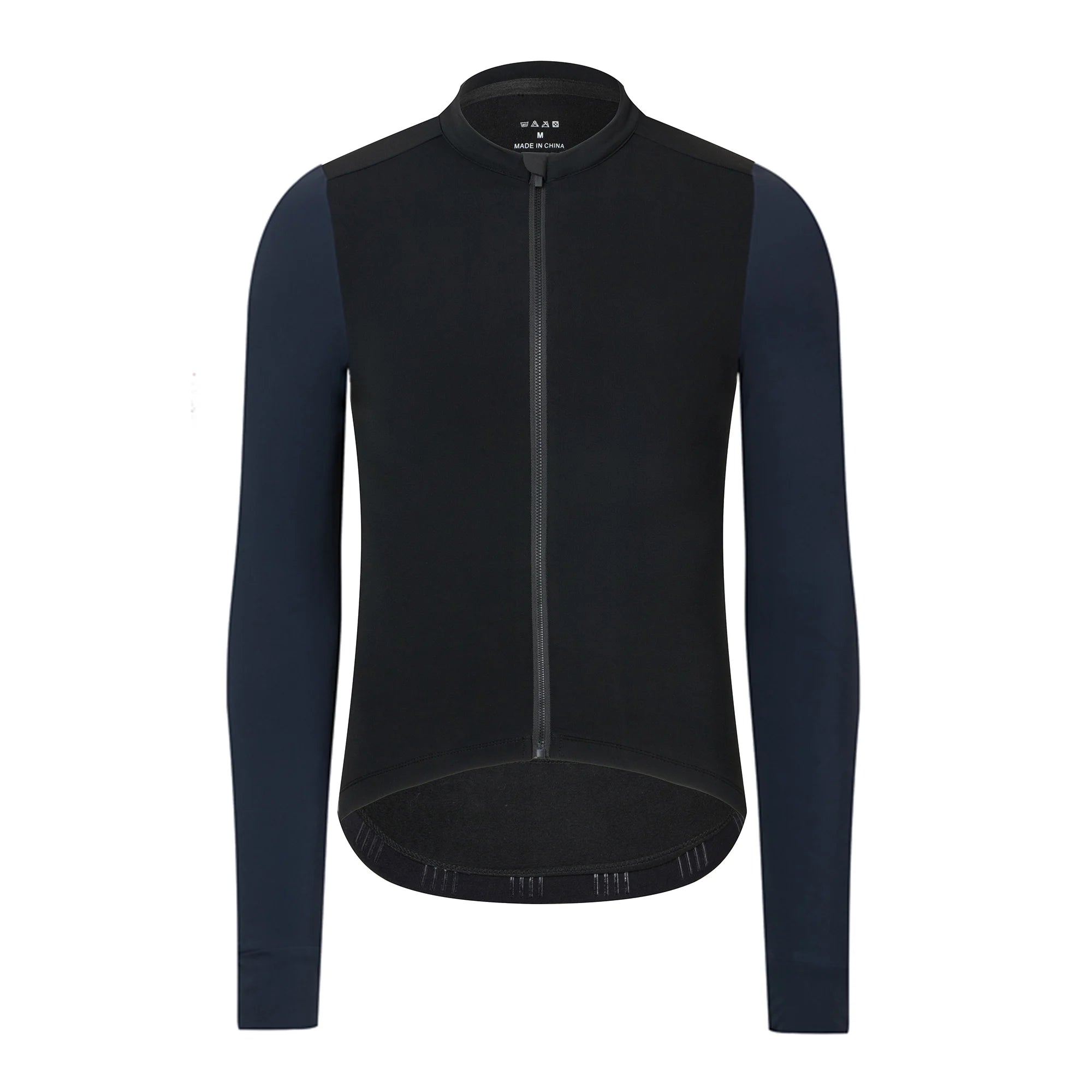 Rsantce 2024 Winter Thermal Fleece Cycling Jersey Top MTB Bike Outdoor Men's Bicycle Clothing Long Sleeve Shirt Uniform