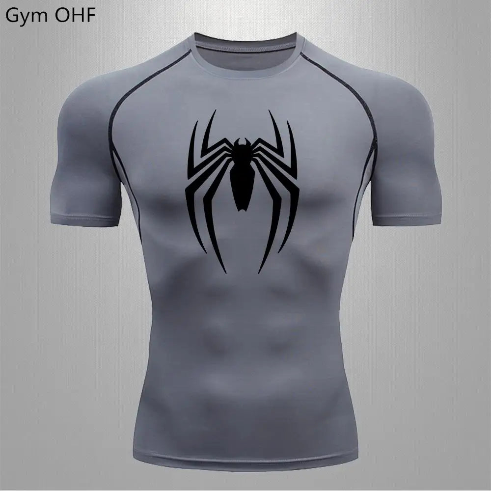 Rashguard Masculino Spider — Compressão e Estilo para o Treino