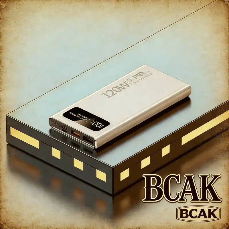 Power Bank 20000mAh 120W Super Fast Charging Portable Large Capacity