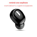 Novo Fone de Ouvido Sem Fio Bluetooth 5.0 com Microfone Intra-Auricular Esportivo à Prova D'água TWS Fone de Ouvido Único Bluetooth Mãos Livres