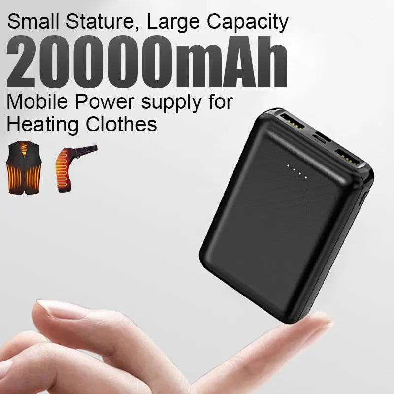 Power Bank 20000mAh Fast Charging Portable USB Charger