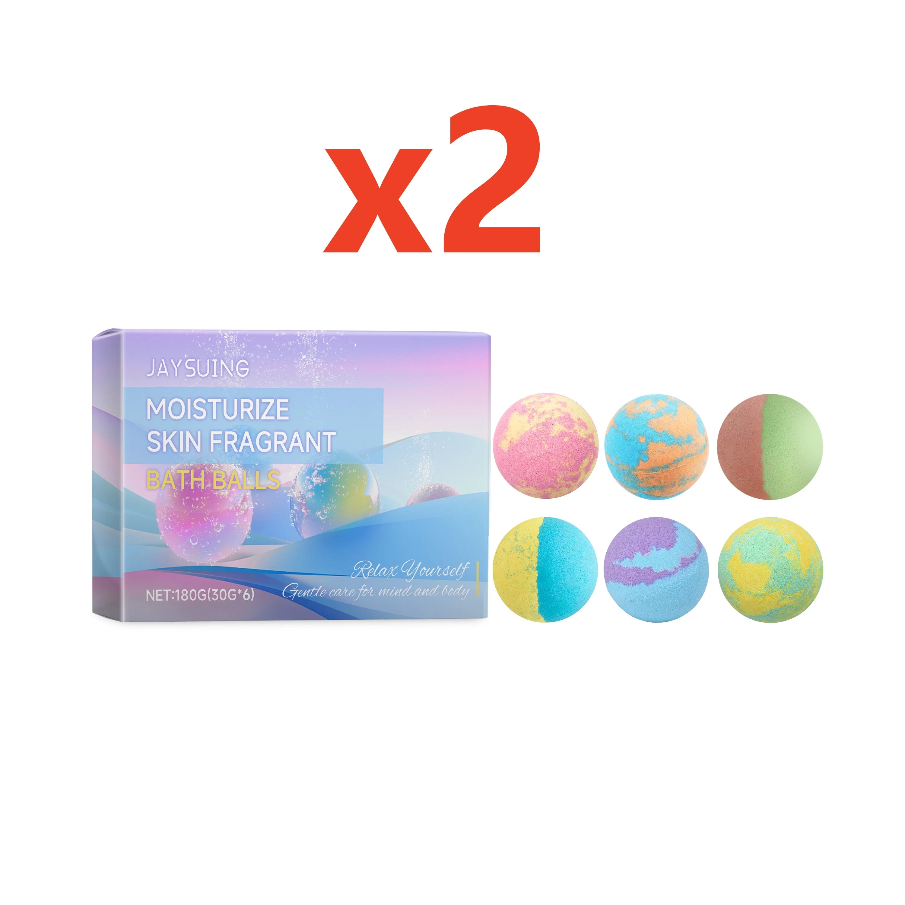 Aromatherapy Floral Fragrance Bath Bomb Set