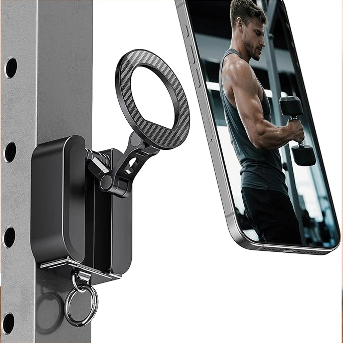 Magnetic Phone Holder Airplane High Speed Rail Stand Portable...
