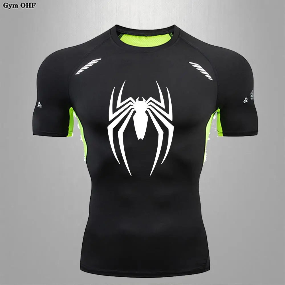 Rashguard Masculino Spider — Compressão e Estilo para o Treino