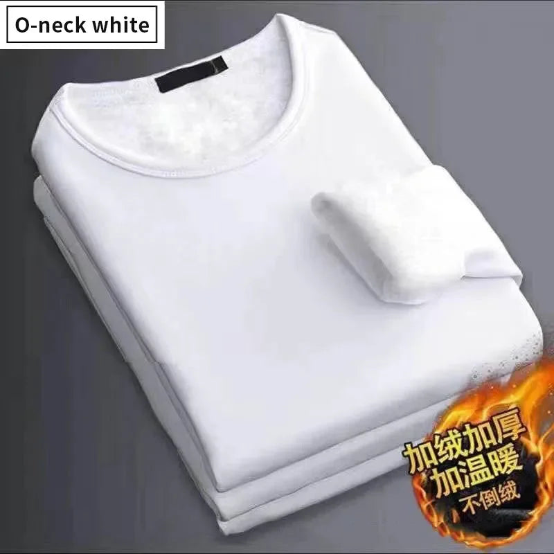 Camiseta Aveludada Masculina — Quentinha e Estilosa para o Inverno