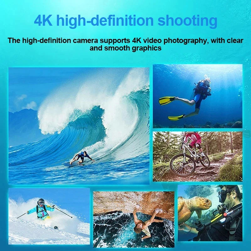 Ultra HD 4K - Action Camera - 1080P/30FPS 2.0 inch