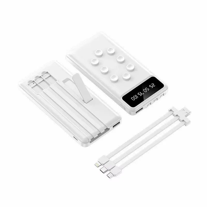 Power Bank 27000mAh Carregador Portátil Suporte Magnético