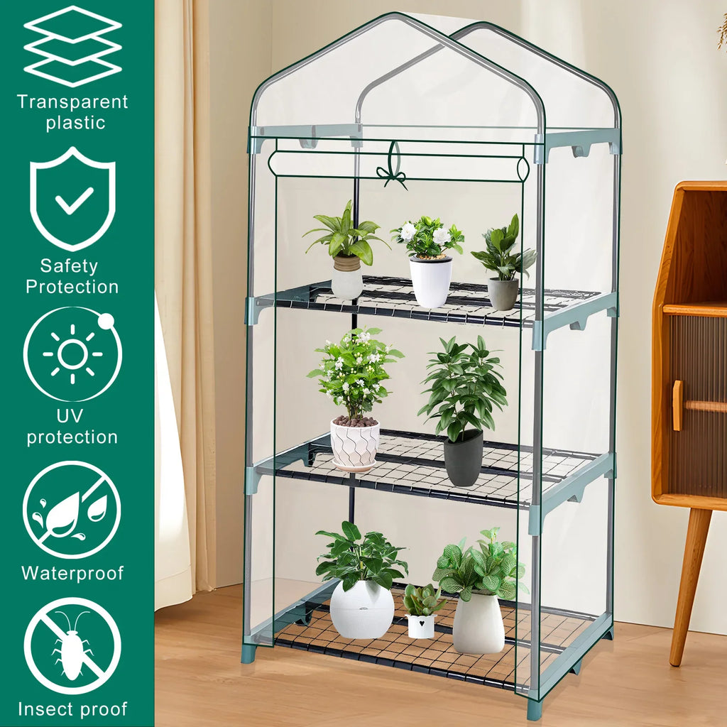 Garden Greenhouse 3/4 Tier