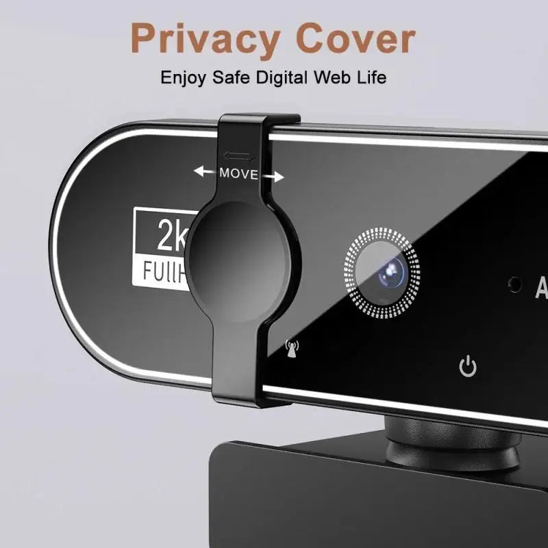 4K Webcam Video - Camera 2K - Autofocus Streaming Web