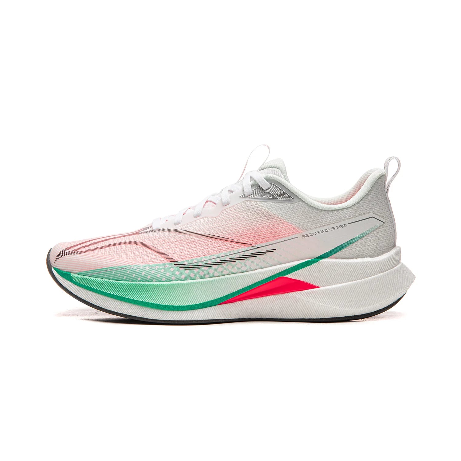 Tênis de Corrida Li-Ning Masculino RED HARE 9 PRO com Amortecimento BOOM Rebote Respirável Refletivo Estável LiNing ARPW001