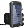 Solar Power Bank 100000mAh Portable Charging Strong LED Light