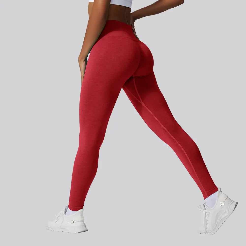 Seamless Stretch Sports Leggings Women's High Waisted Yoga Pants Gym Clothing Women Sexy Push Up Fitness Running Workout Tights