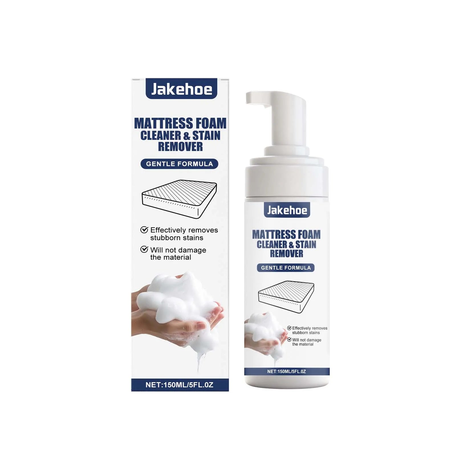 Mattress Cleaner 150Ml Household Deep Cleaning Solution For Mattresses & Carpets Removes Oil Stains And Dirt Revitalizes Fabrics