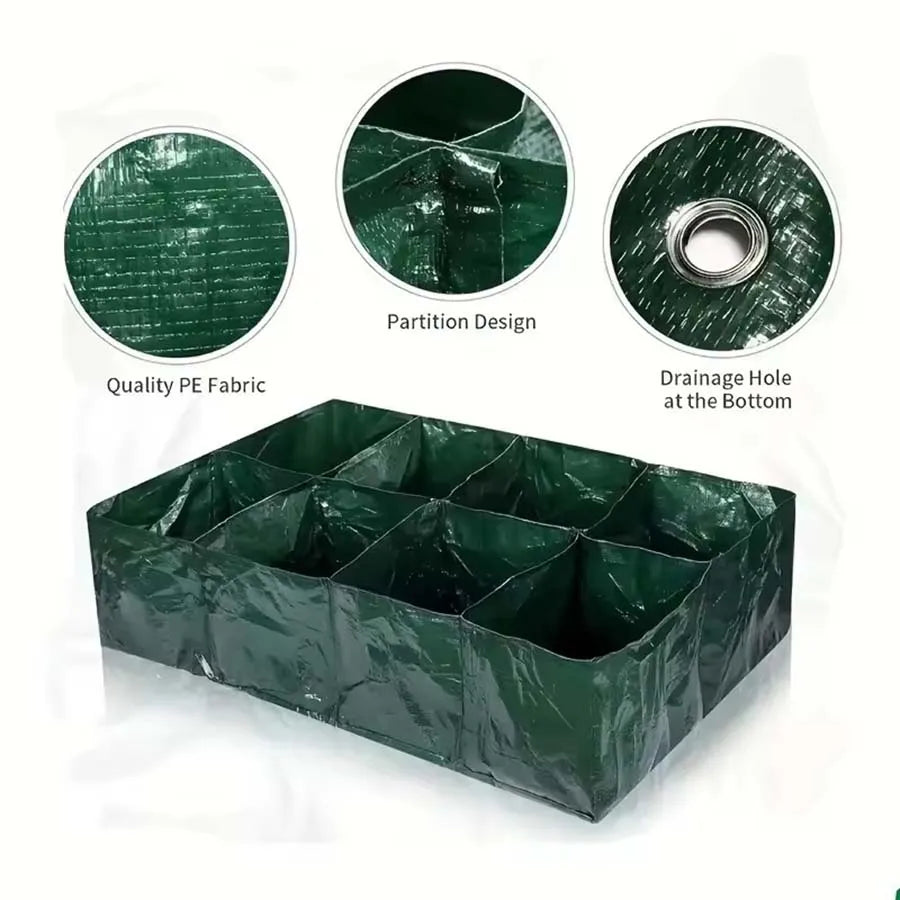 WonderNest 4/6/8 Grid Fabric Grow Bag Plant Container