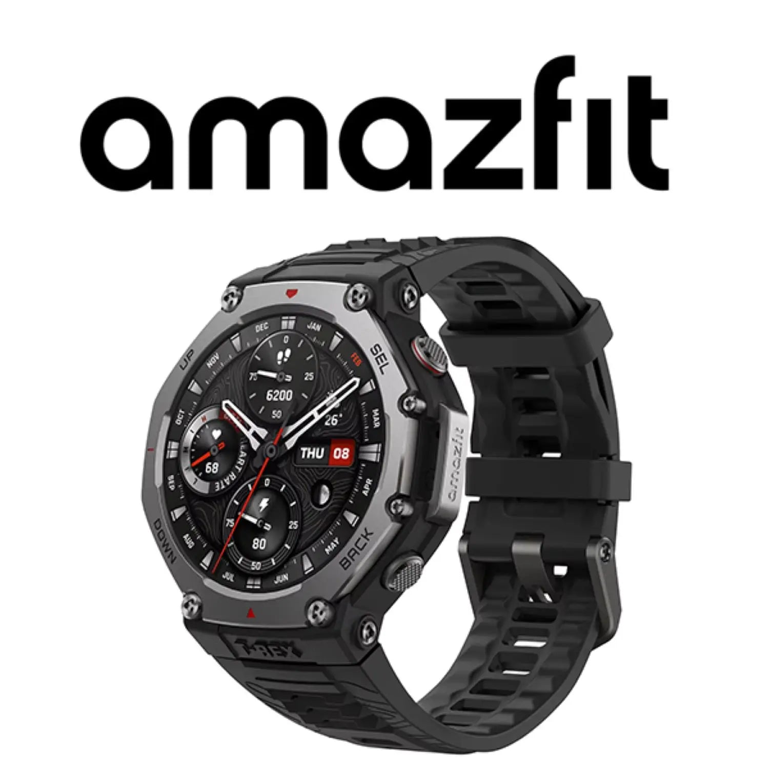 Amazfit T-Rex 3 48mm AMOLED Dual Band GPS 170 Sports 6 Satellites