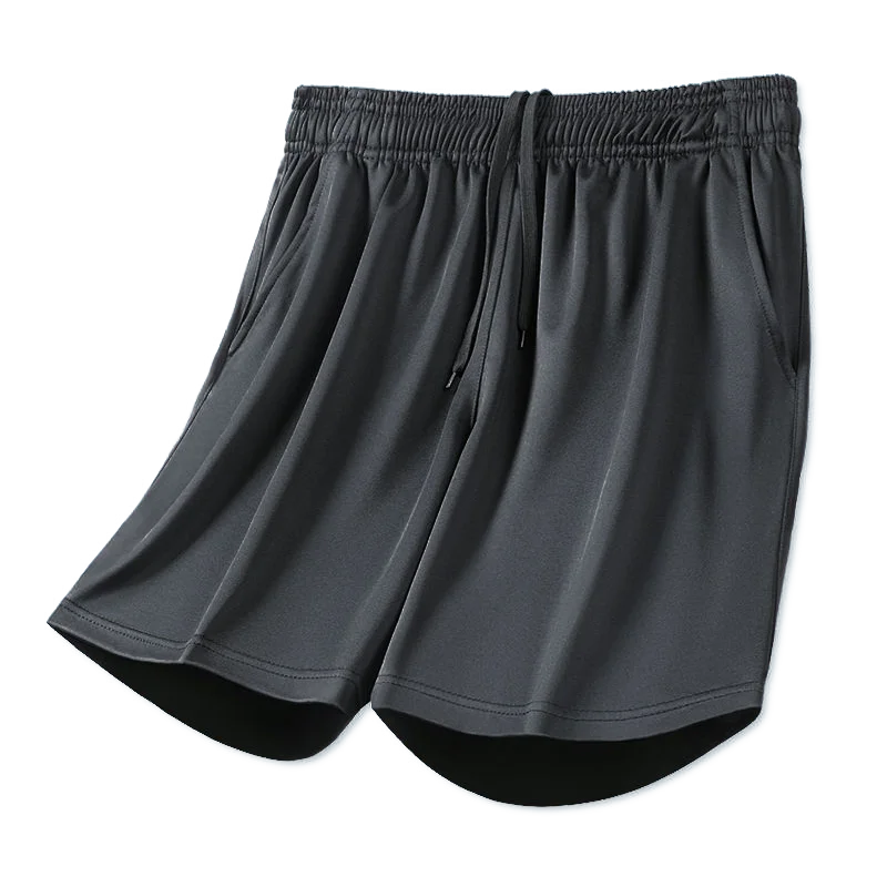 Shorts Masculinos de Corrida Estampa Listrada Solto Basquete Academia Respirável Fitness Treino