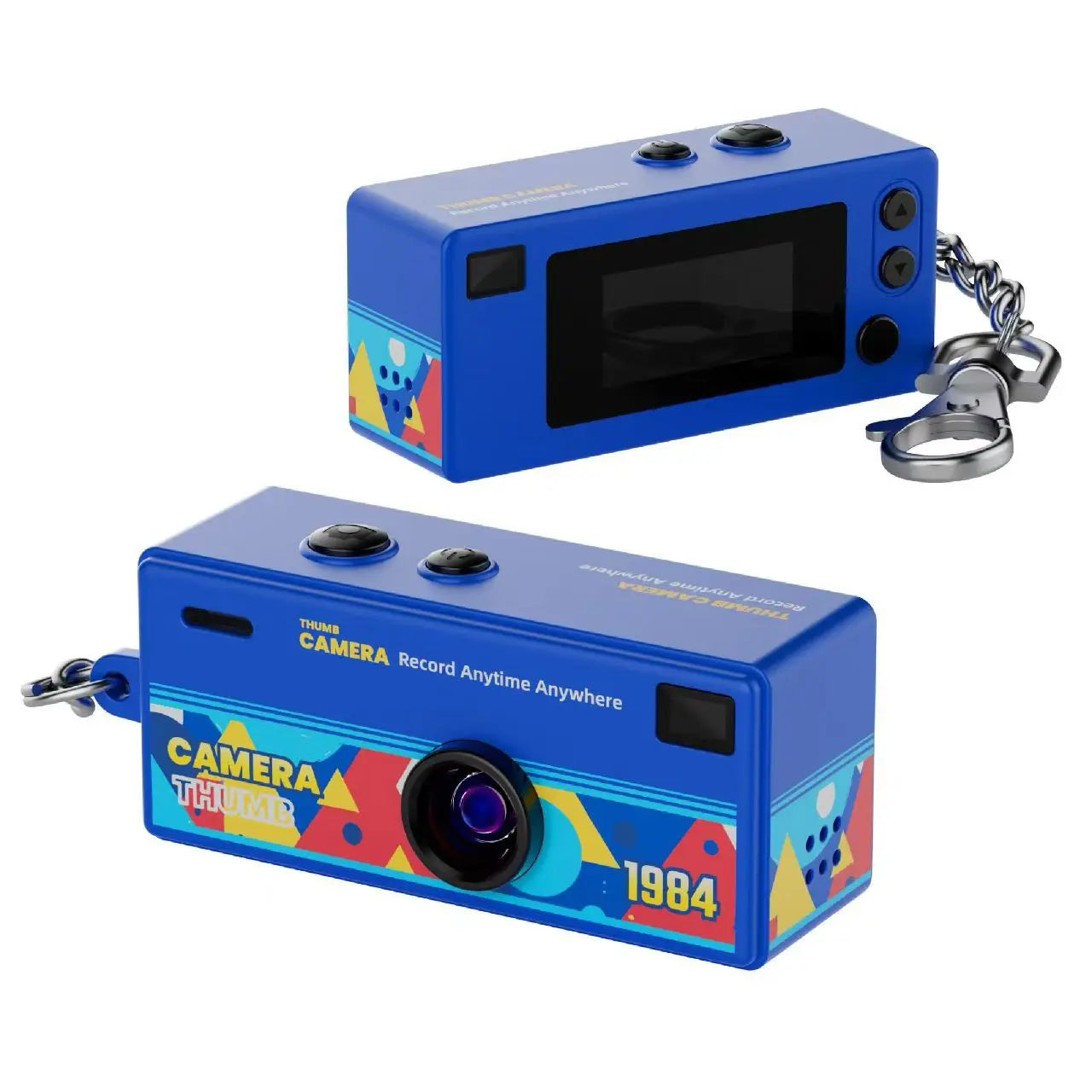 Magecam Digital Camera - 0.96 Inch - Keychain Camera Retro