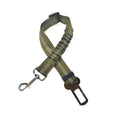 Cinto de Segurança Ajustável para Cães, Arnês para Cães, Nylon Refletivo, Amortecimento, Elasticidade, Acessórios de Viagem para Cães
