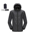 LNGXO Jaqueta Corta-Vento Unissex Masculina Feminina Impermeável Secagem Rápida Acampamento Trekking Pesca Capa de Chuva Roupa Anti-UV para Exterior