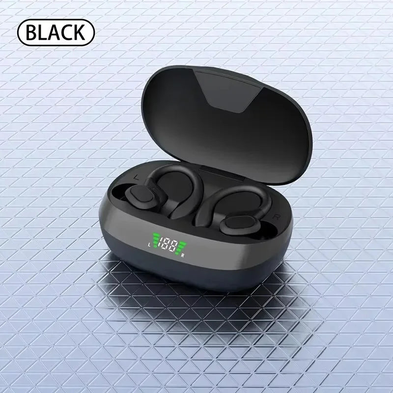 Fones de Ouvido Sem Fio Originais Fones de Ouvido Ture Wireless Intra Auricular Esportivo HiFi Estéreo À Prova D' Água Headset Com Microfone TWS