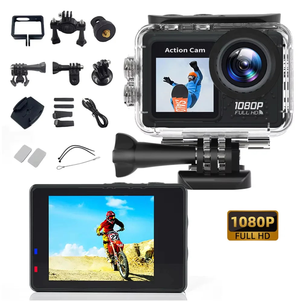 5K Action Camera Pro WiFi Remote EIS HD 1080P Helmet Sports