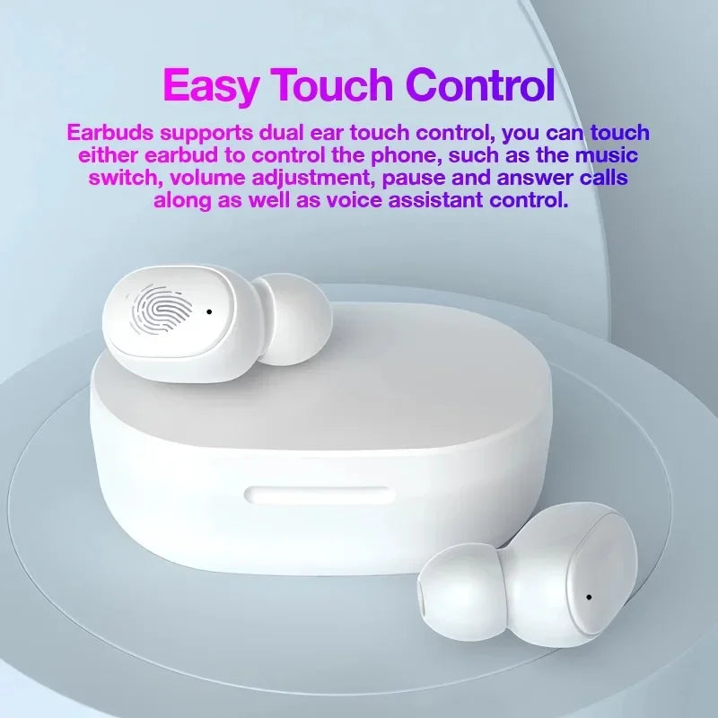 Fones de ouvido Bluetooth sem fio E6S com tela LED, fones de ouvido estéreo com graves profundos e microfone, fones de ouvido sem fio