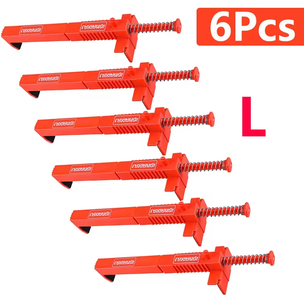 1-6pcs Bricklaying Wire Drawer Liner Construction Tool Bricklaying Wall Builder Building Wire Frame Brick Liner Runner Levelers