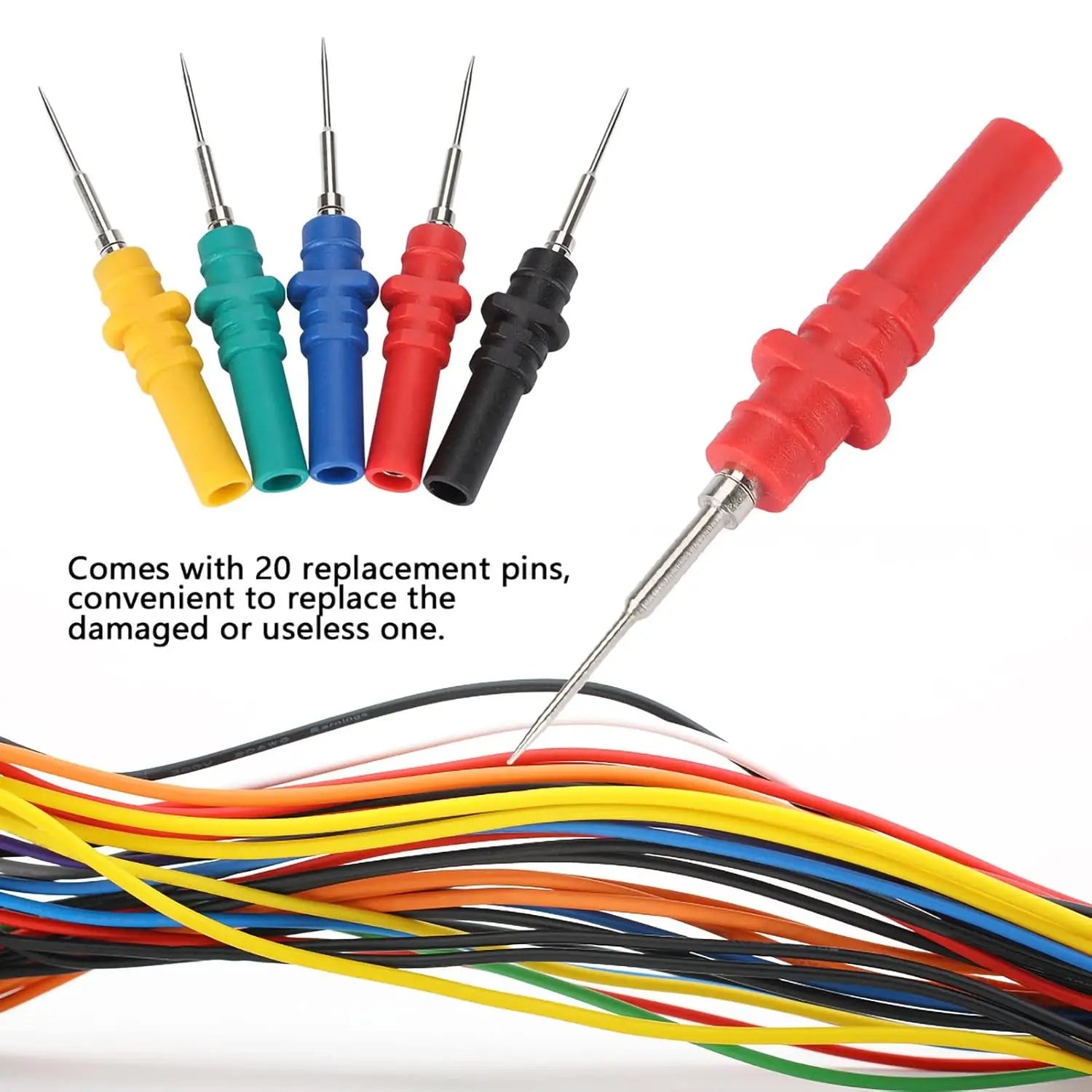 Kit de Pontas de Prova para Diagnóstico Automotivo WonderNest 15 Peças