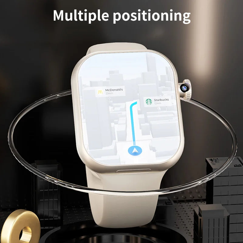 Smartwatch VP29 5G Android 256GB Armazenamento 4G/5G LTE Cartão SIM GPS WIFI Tela Amoled 2.29 polegadas 490*580 NOVO Smartwatch Câmera Rotativa
