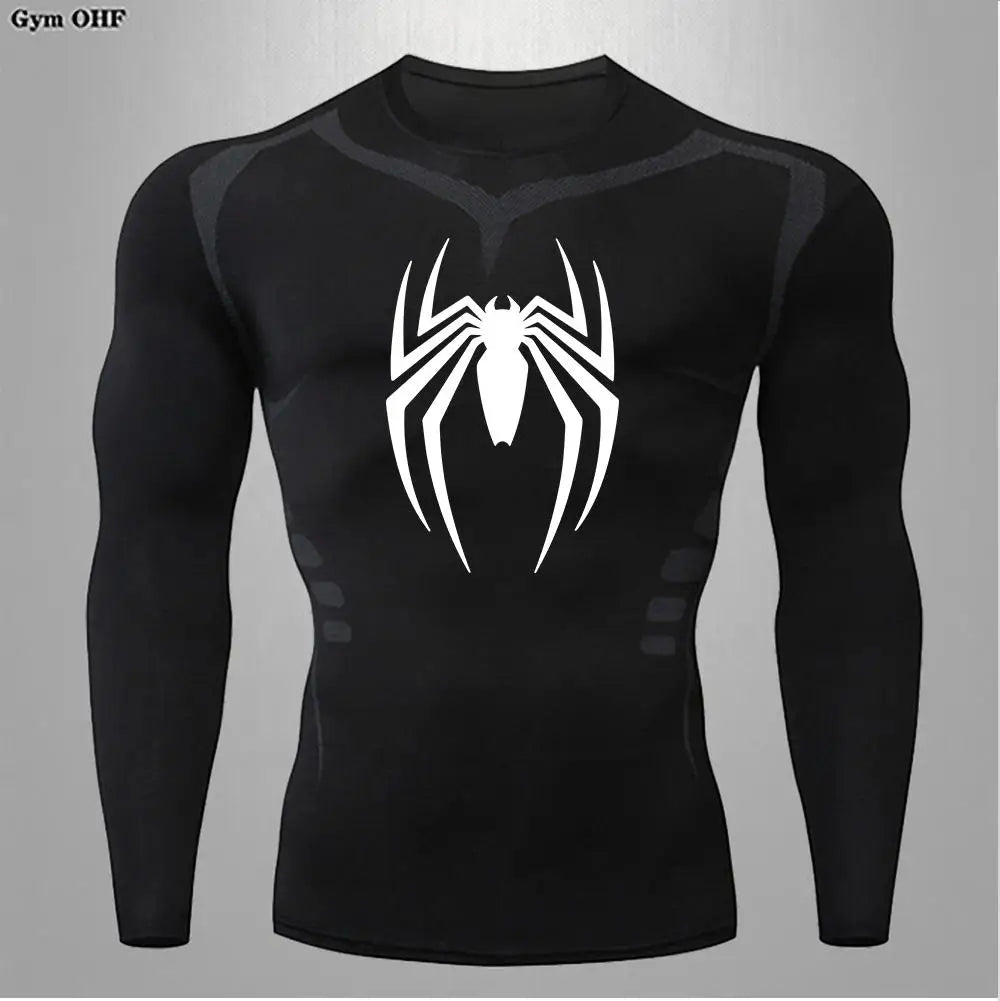 Rashguard Masculino Spider — Compressão e Estilo para o Treino