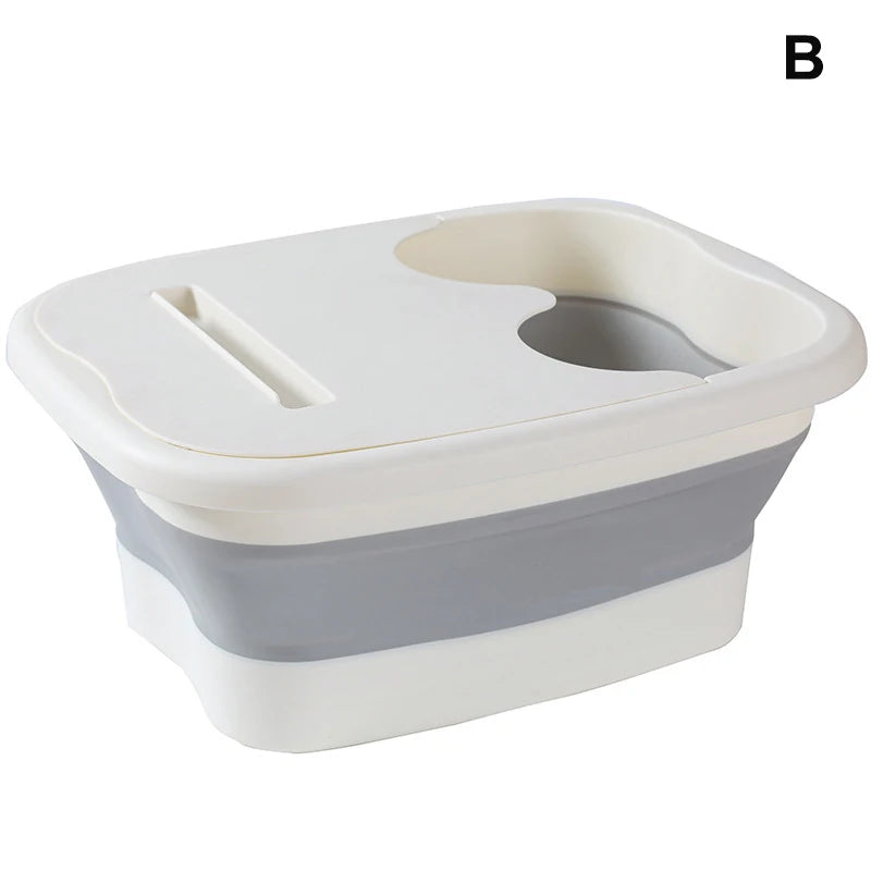 Foldable Foot Bath Spa Massage Bucket Pedicure Soak