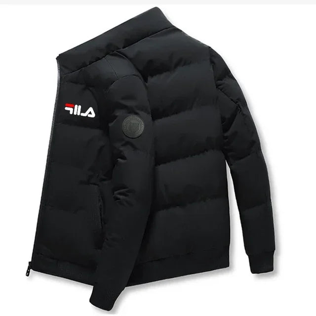 Men's Short Jacket Fashionable Outdoor Casual Stand-up Collar Windproof