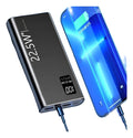 Power Bank Portátil 20000mAh Ultra-Carregador Rápido