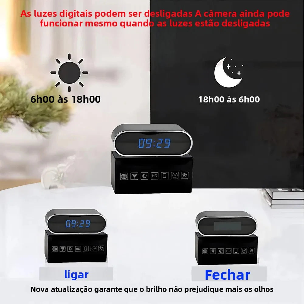 4K FHD Mini Camera IR Night Vision WiFi Motion Detection Remote