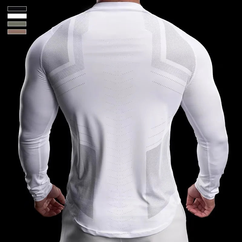 Camiseta Masculina Manga Longa para o Inverno — Aquecimento e Estilo
