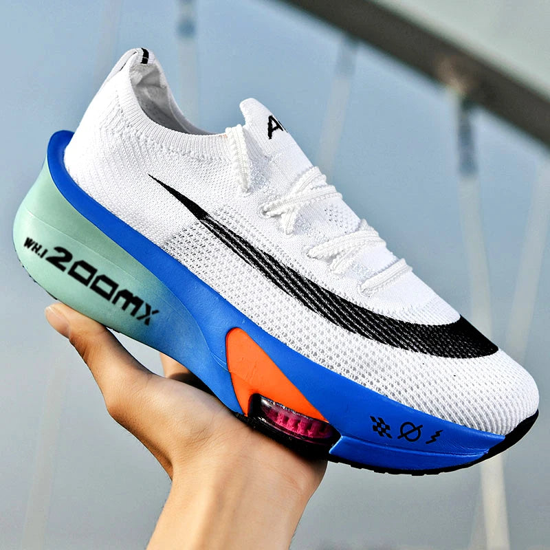 Tênis Masculino de Corrida com Suporte Antiperfilamento Tênis Esportivo Durável Leve Antiderrapante Feminino Profissional de Corrida