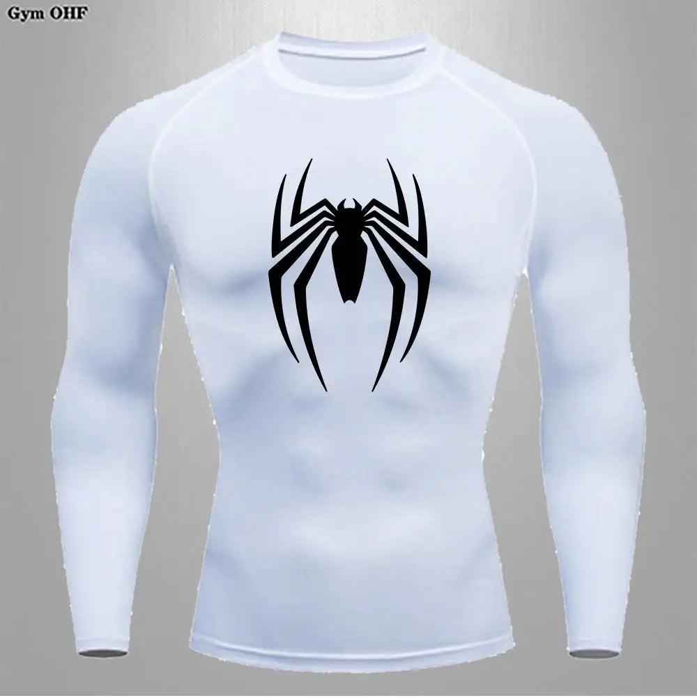 Rashguard Masculino Spider — Compressão e Estilo para o Treino