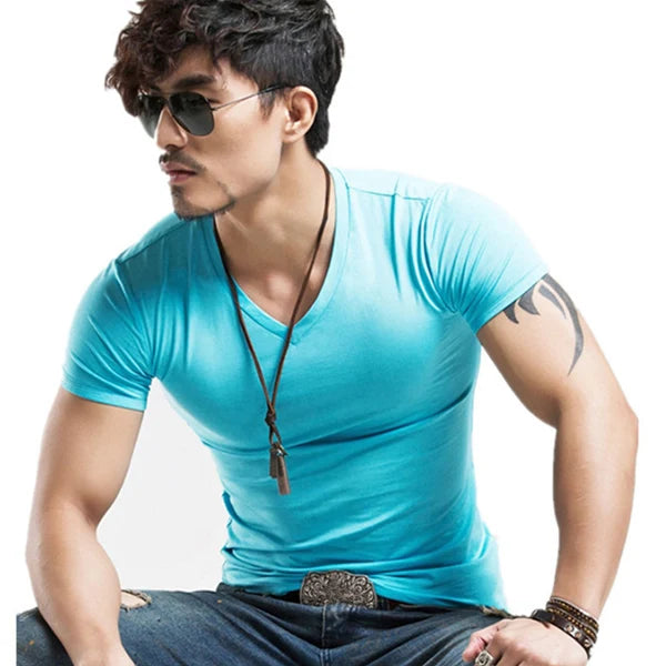 2026 MRMT Brand New Camiseta Masculina 10 cores Camisetas Fitness Masculinas Gola V Camiseta Masculina Roupa Masculina Camisetas S-5GG Tops