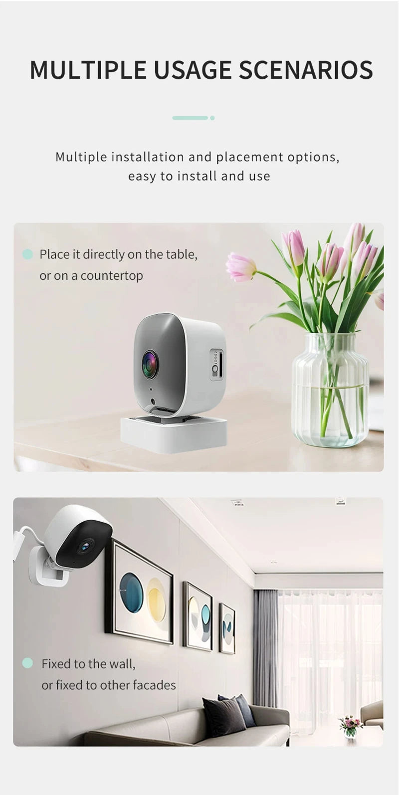 WiFi Window Camera - 2.4/5GHz 3MP - Full Color Night