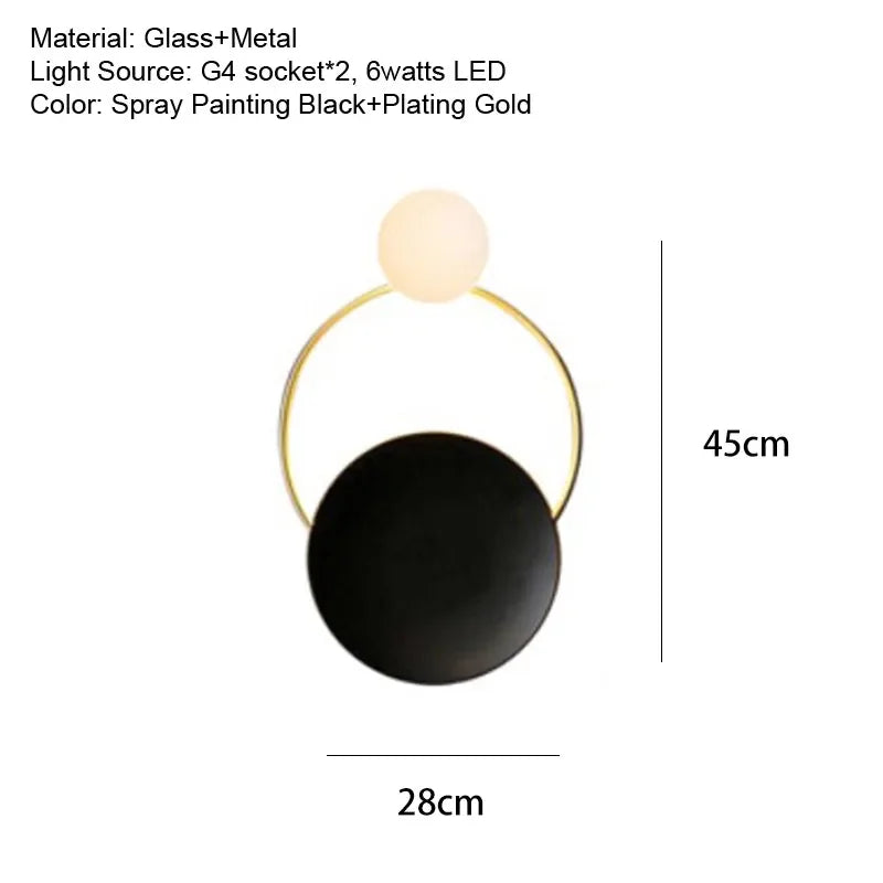 WonderNest Gradient Gray Chandelier 5 Heads Black