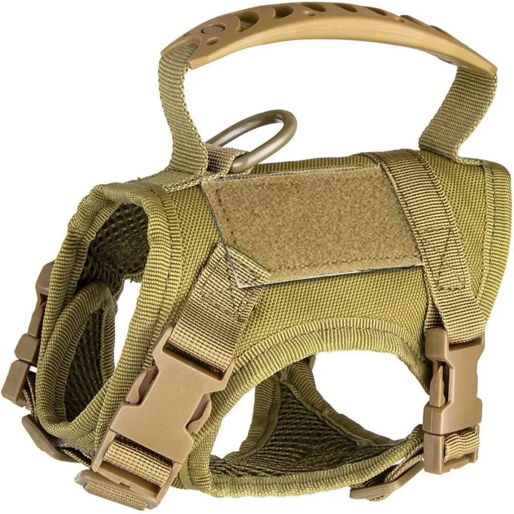 Peitoral Coleira para Gato e Cinto Peitoral Tático Respirável para Animais de Estimação para Cães e Gatos de 3-20 Kg