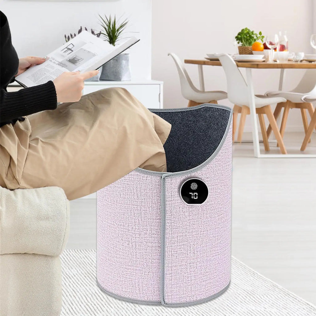 Aquecedor de Mesa Aquecedor de Pernas com Temperatura Ajustável e Silencioso Aquecedor Elétrico de Pés para Escritório, Casa, Trabalho, Estudo, Almofada de Aquecimento de Espaço