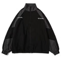 Hip Hop Varsity Jacket Men High Street Patchwork Color Block Windbreaker Outerwear Coats Spring Autumn Thin College Jackets Male