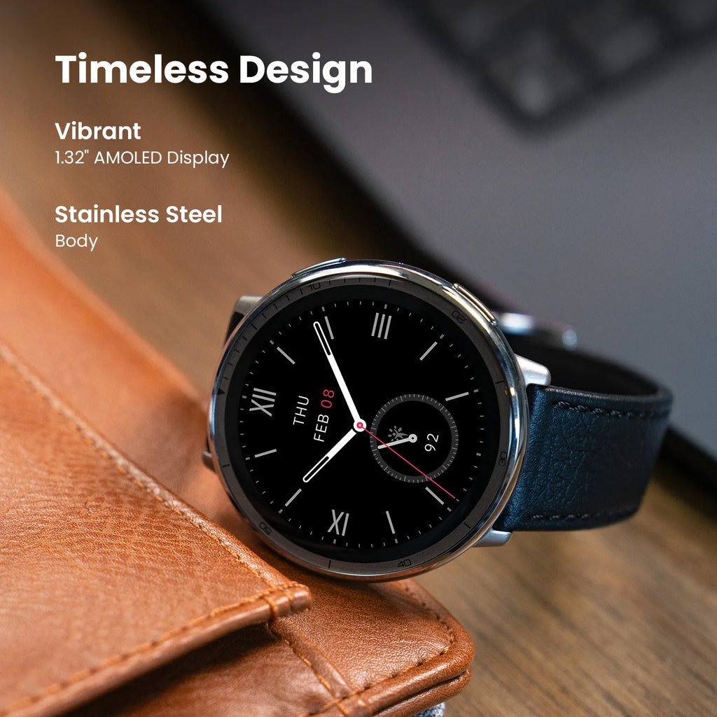 Amazfit Active 2 Round Smart Watch Ultra-light 10-Day Battery