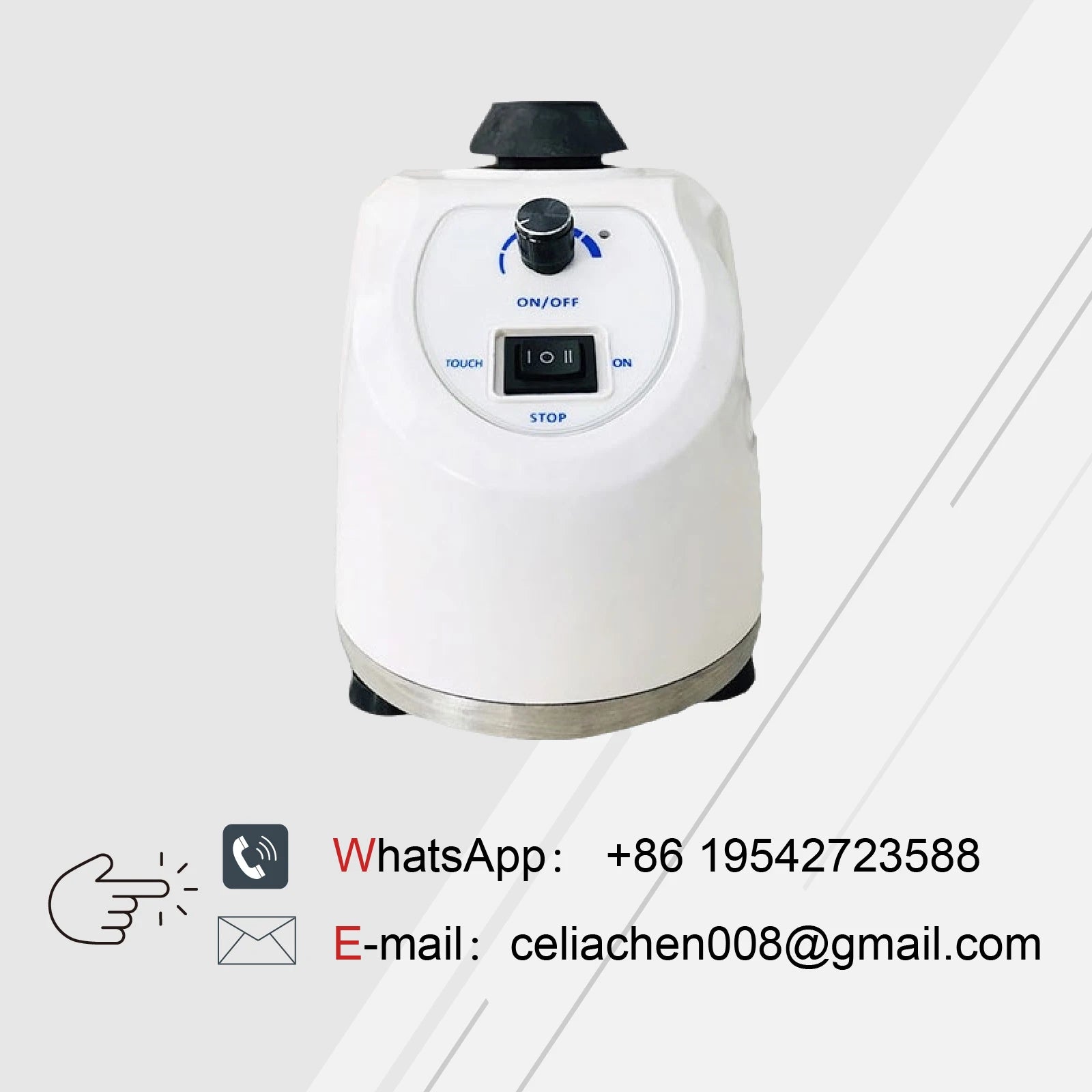 XW-18D Lab Vortex Mixer 2800rpm  Mini Multi-Tube Test Tube Shaker  Portable Variable Speed Oscillator