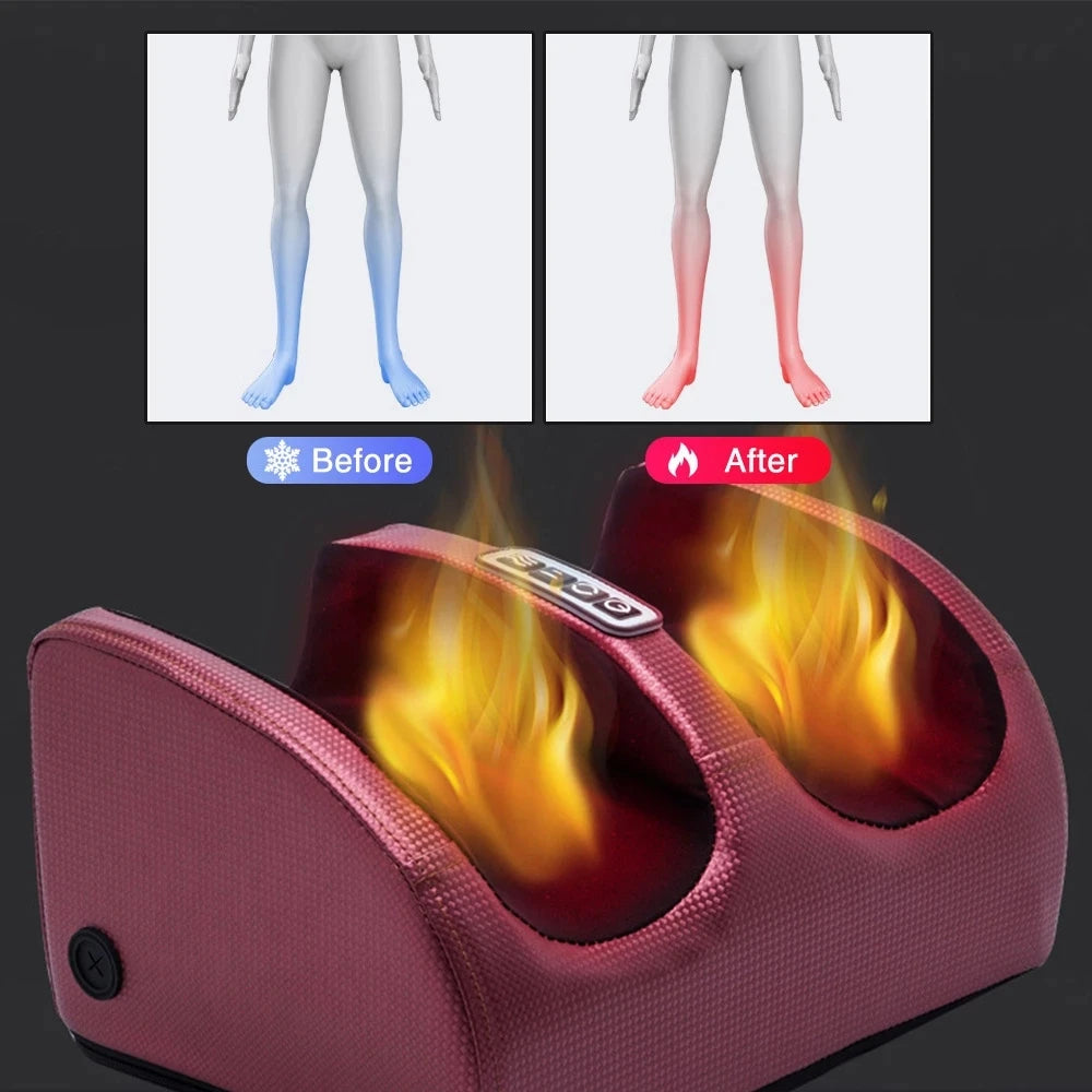 Massageador Elétrico — Relaxamento Profundo para Músculos Cansados